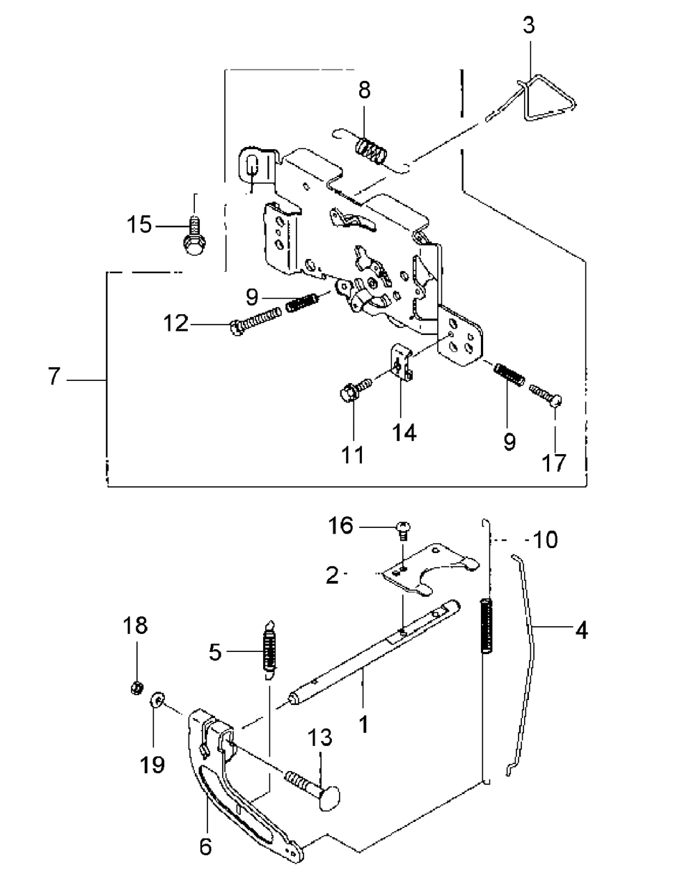 Fh601v-Bs27 Control Equipment Diagram and Parts List for M48-KW 53AI8CTV750-23HP Cub Cadet Lawn Tractor